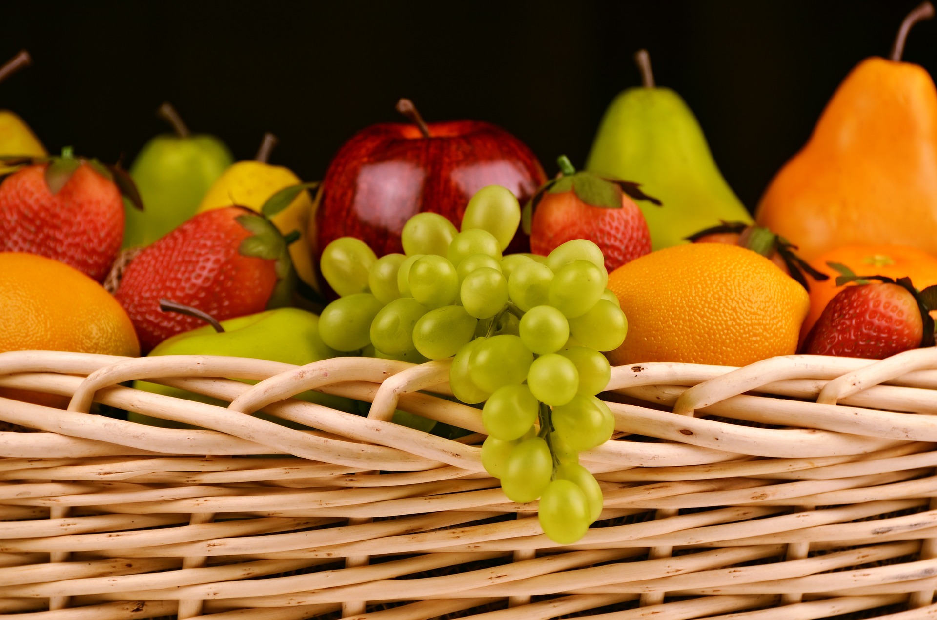 Herrie op de fruitafdeling